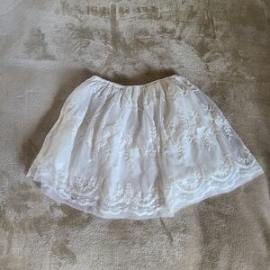 EUC Carter's lace skirt